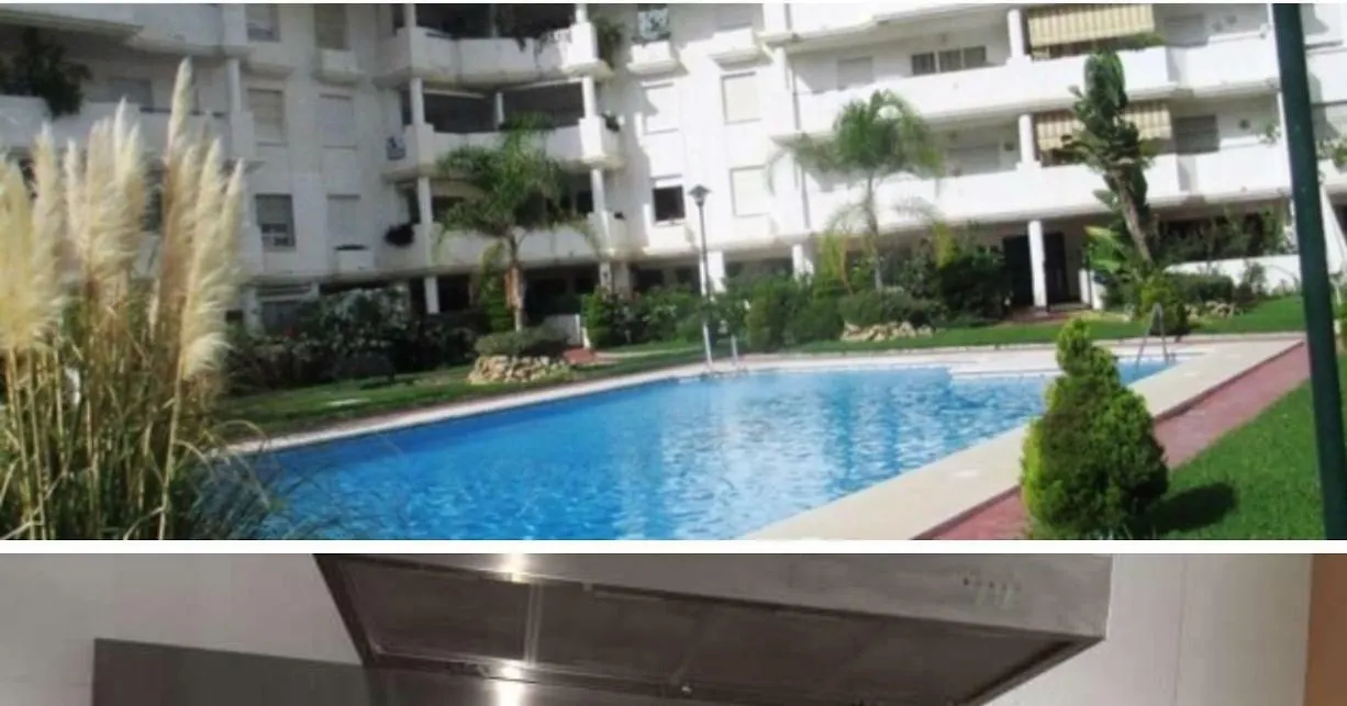 Appartement Carihuela Beach Pool Garage Wifi Torremolinos Spanje